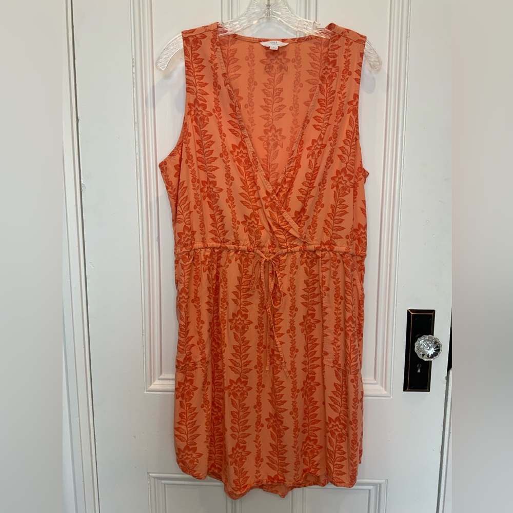Time and Tru Women Midi Tank Dress With Pockets - Size L